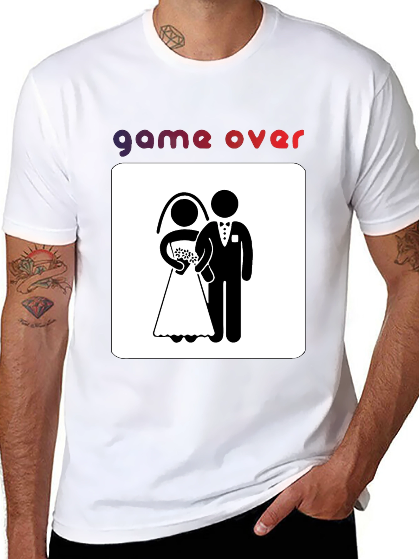 Game Over Newlywed T-Shirt