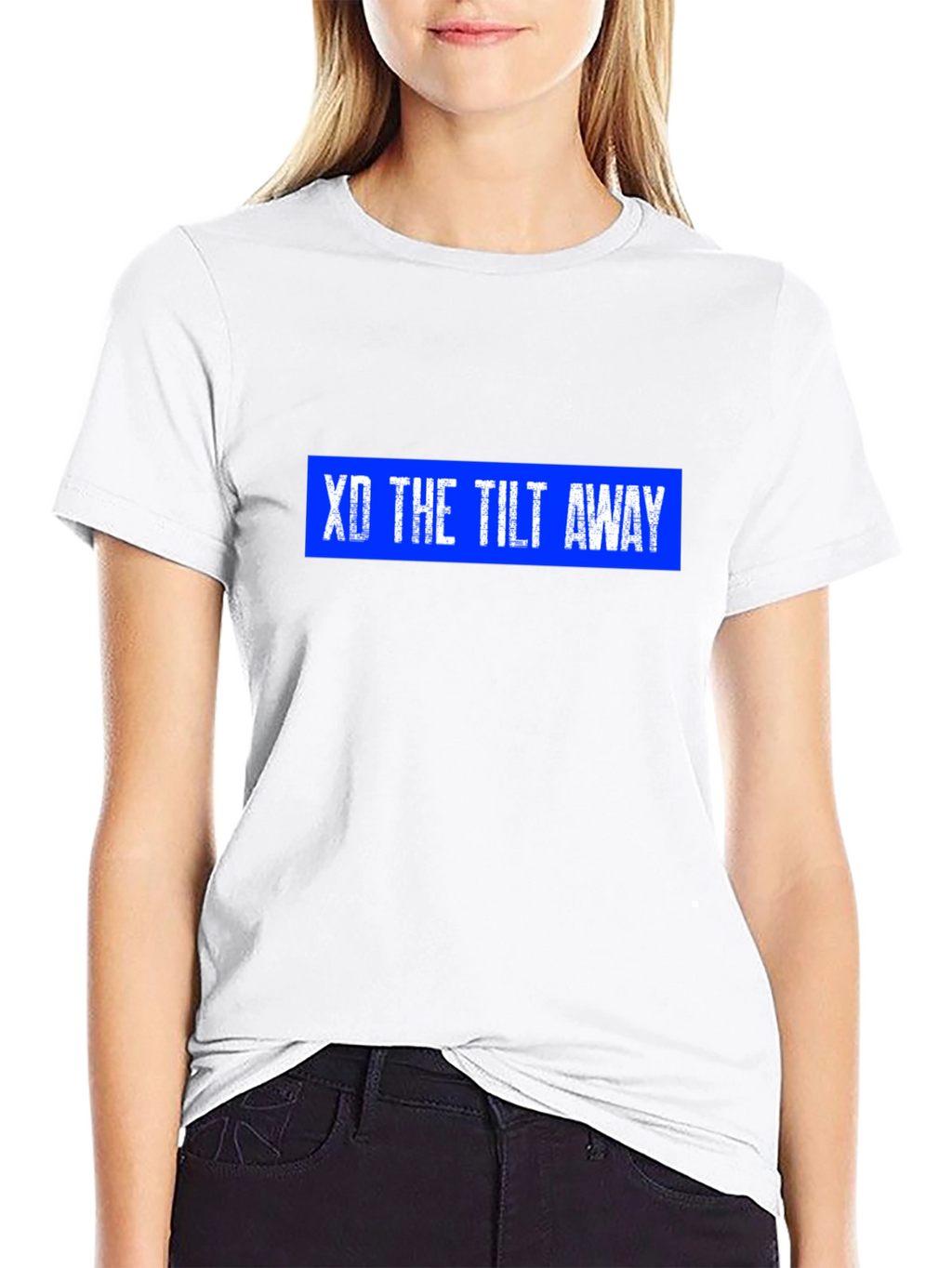 XD The Tilt Away Graphic Tee - Black