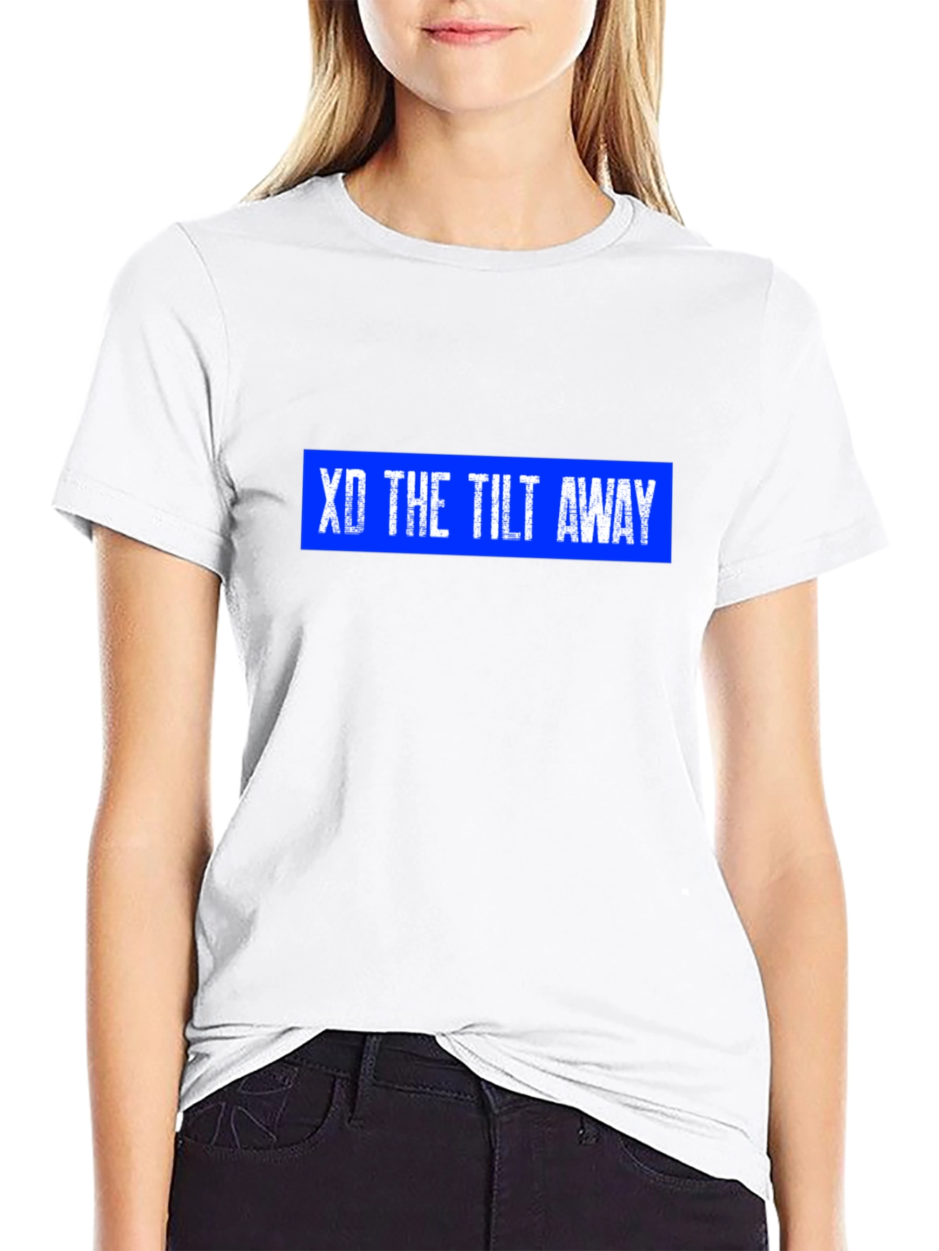XD The Tilt Away Graphic Tee - Black