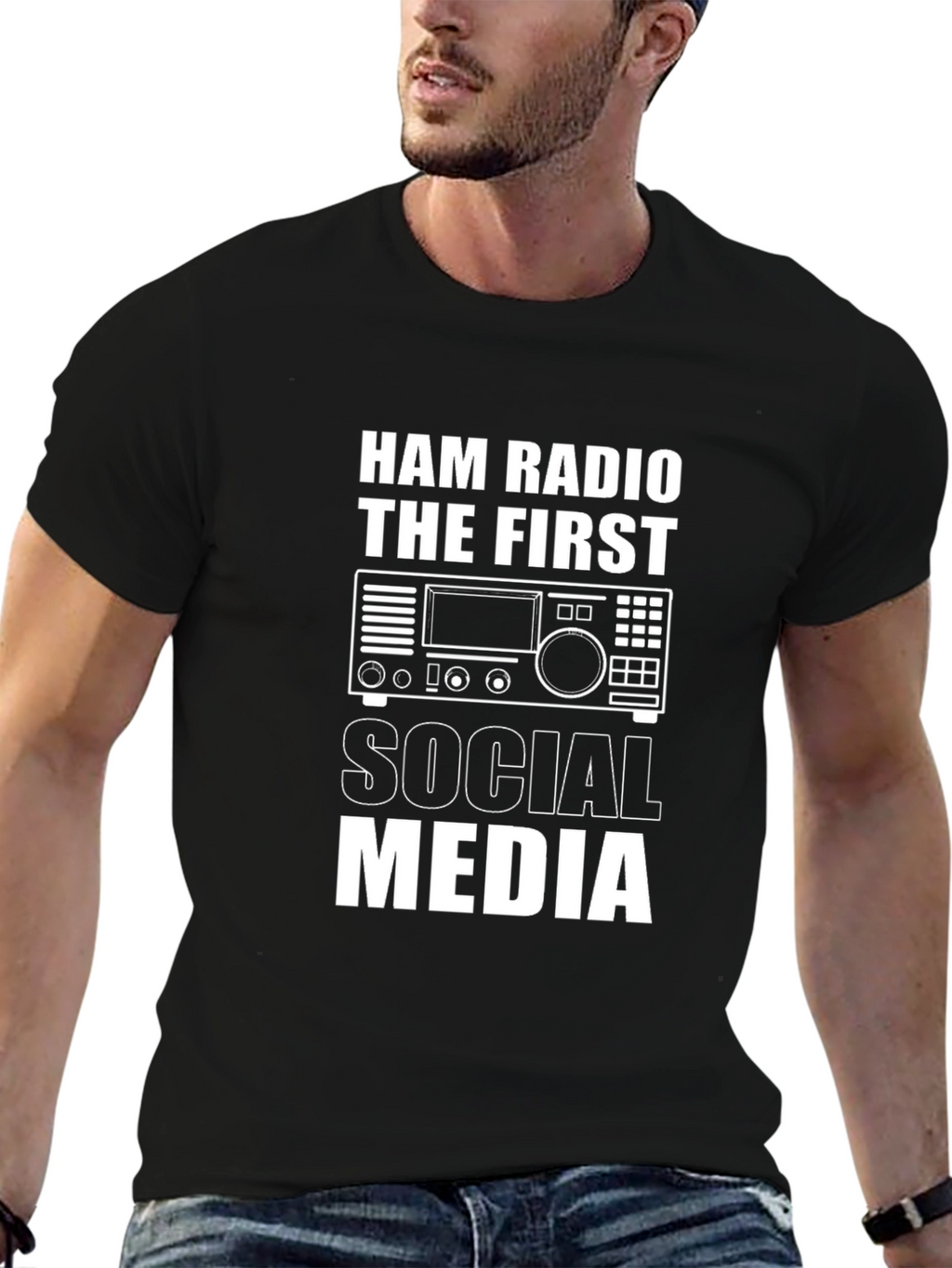 Ham Radio the First Social Media T-Shirt