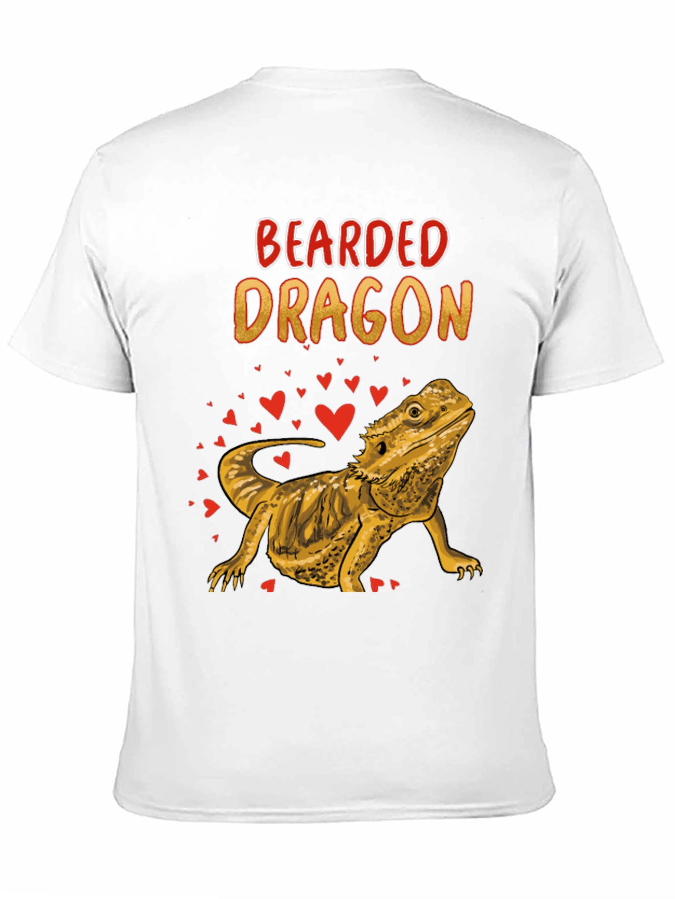 Bearded Dragon Graphic T-Shirt - Lizard Lover Tee