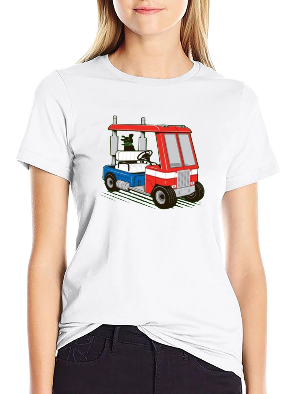 Patriotic Golf Cart T-Shirt