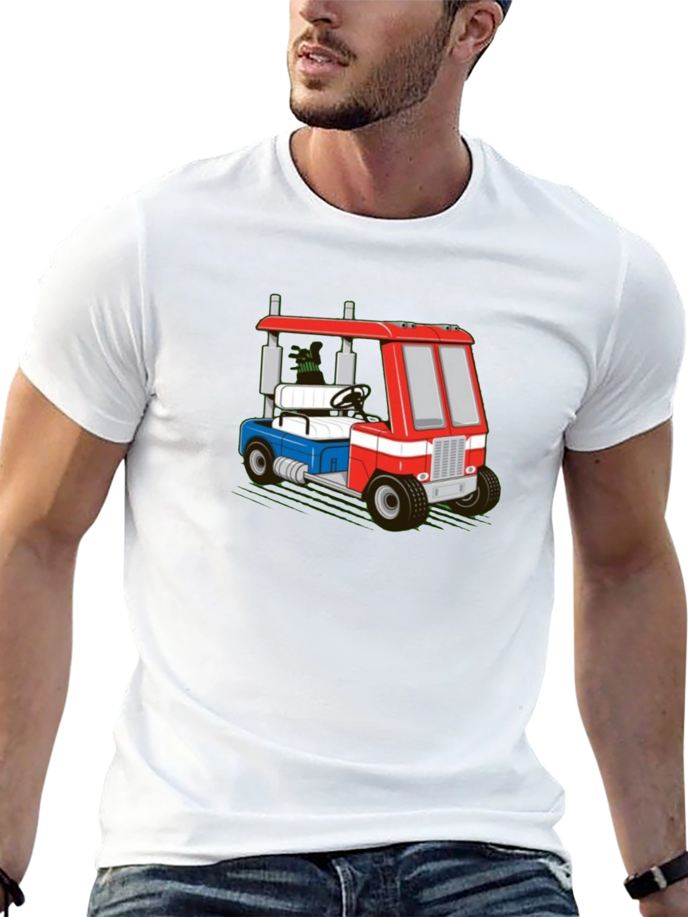 Patriotic Golf Cart T-Shirt
