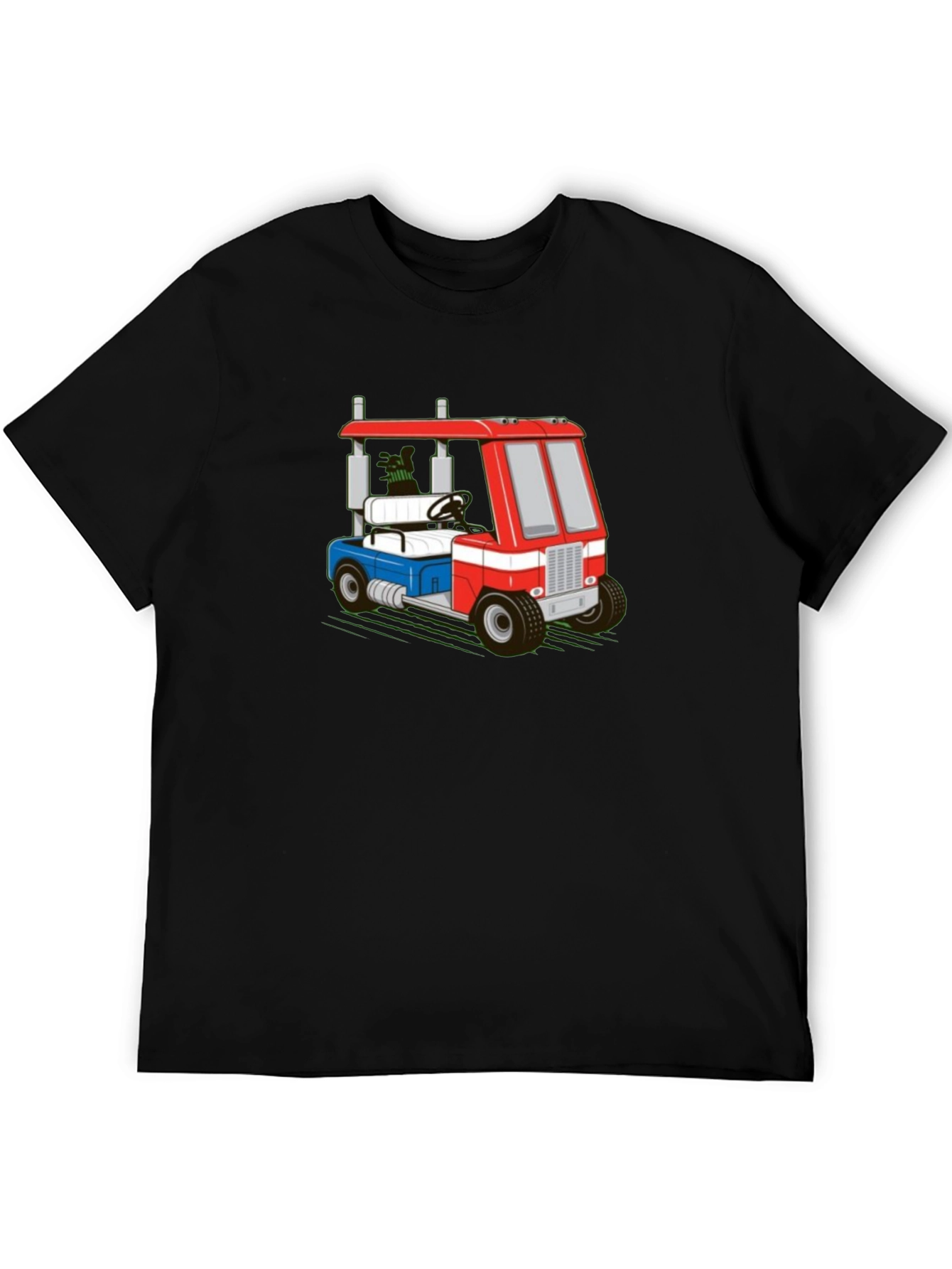 Patriotic Golf Cart T-Shirt