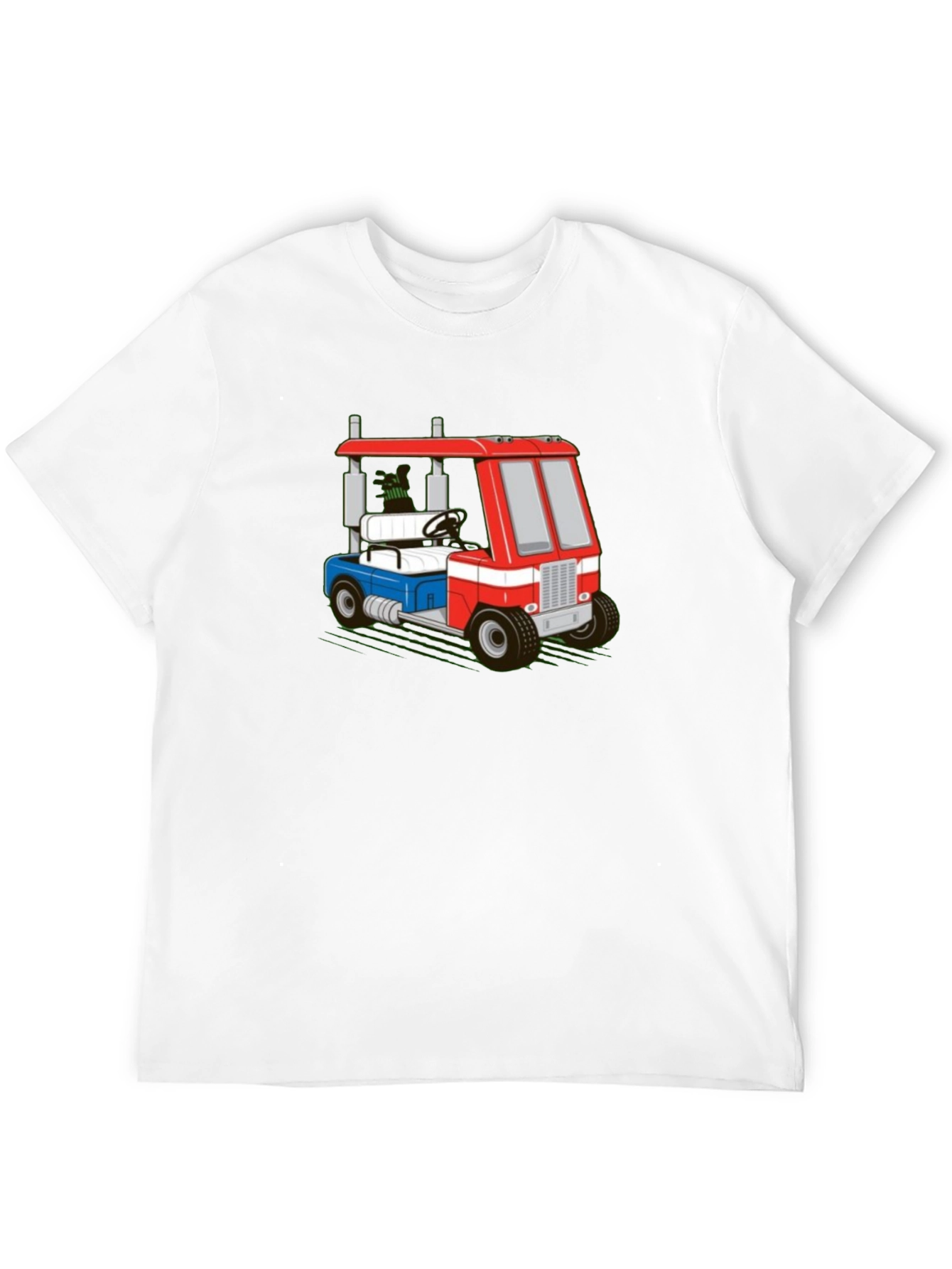 Patriotic Golf Cart T-Shirt
