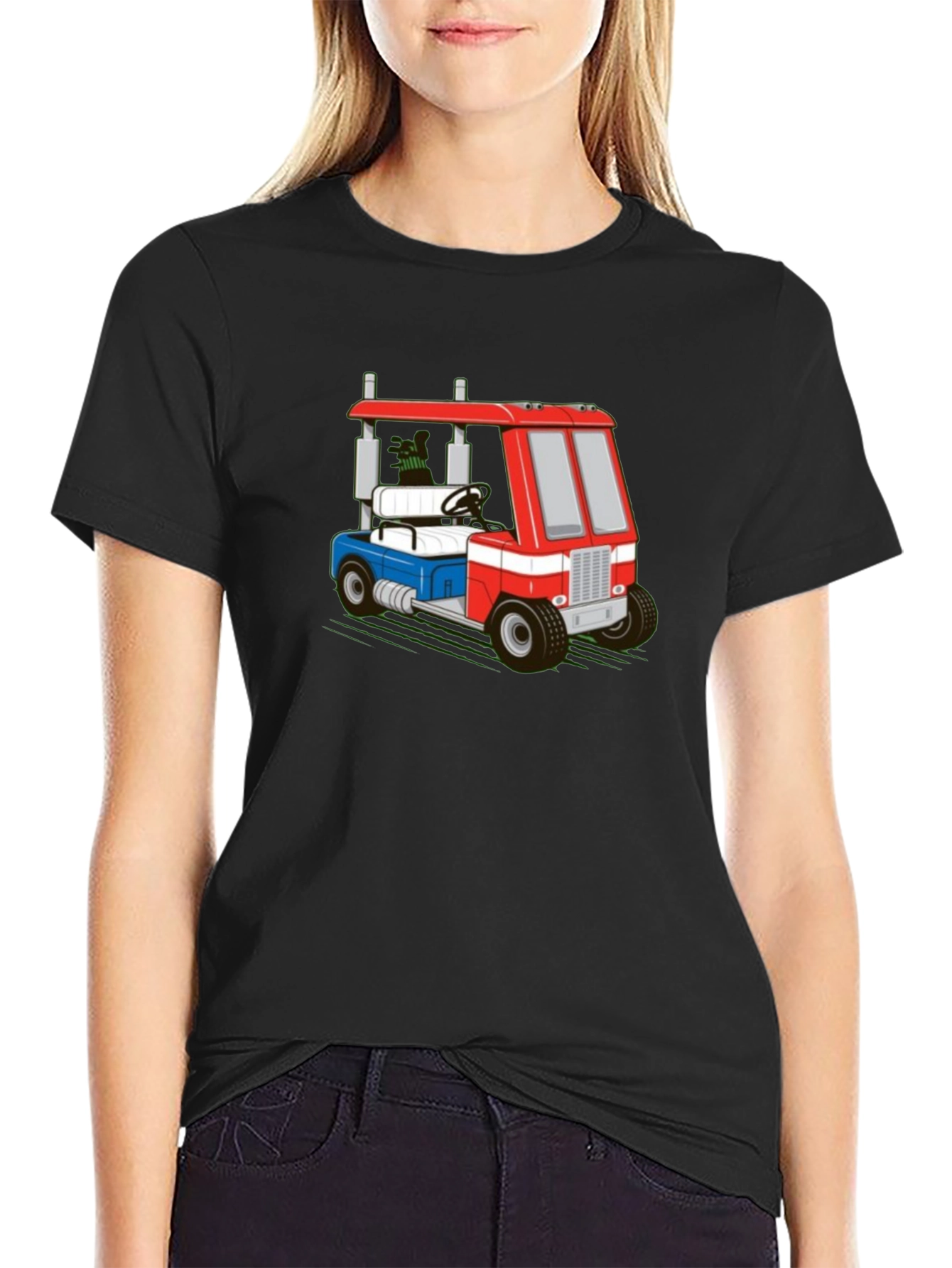 Patriotic Golf Cart T-Shirt