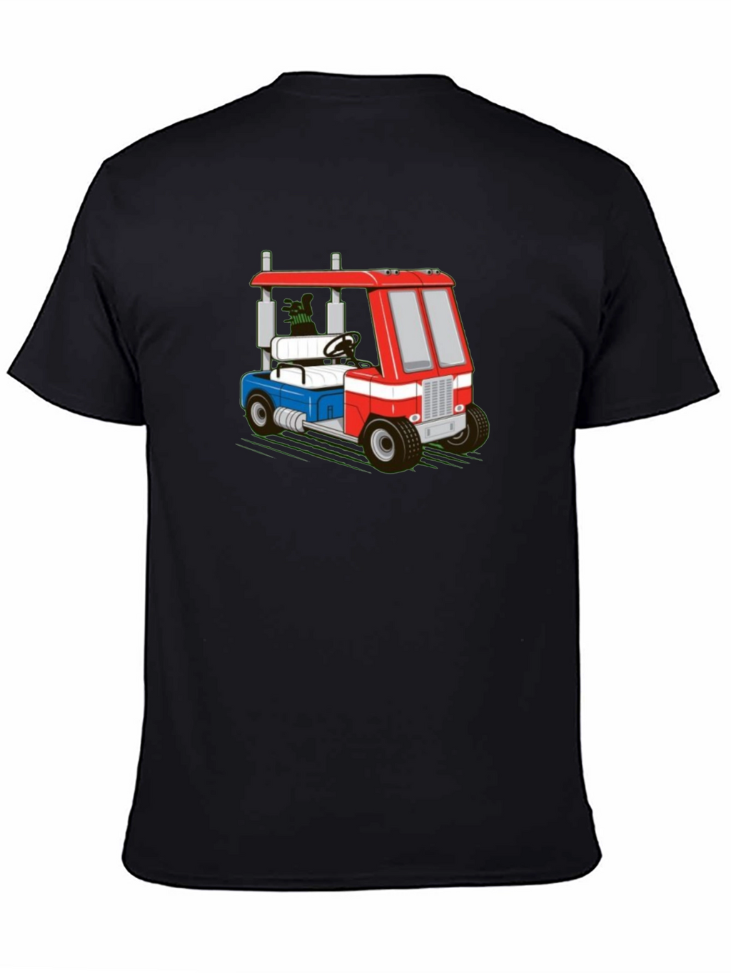 Patriotic Golf Cart T-Shirt