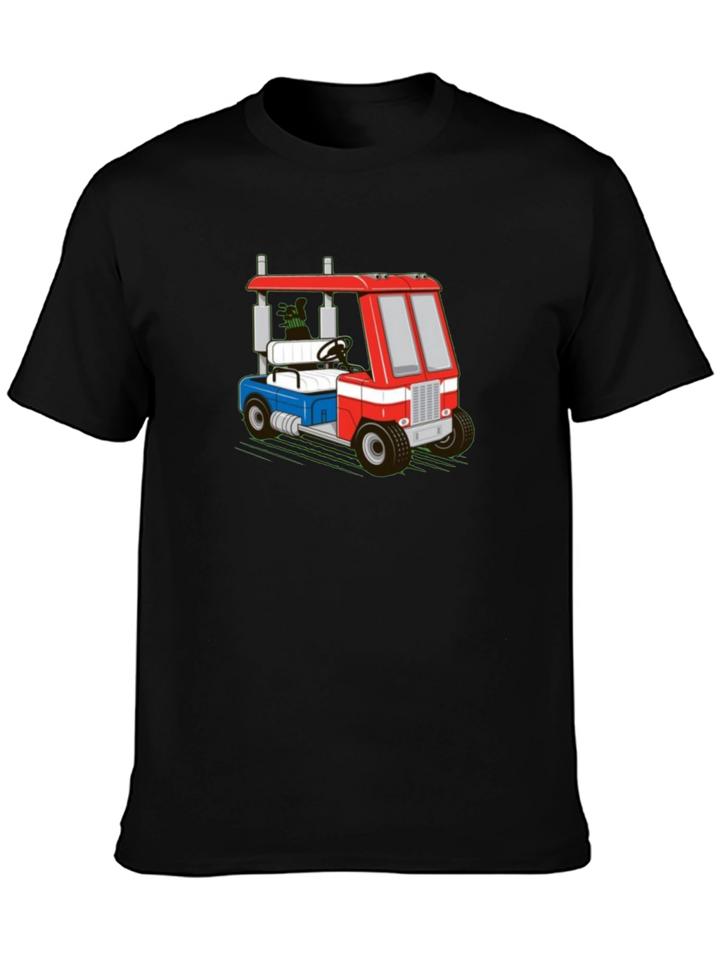 Patriotic Golf Cart T-Shirt