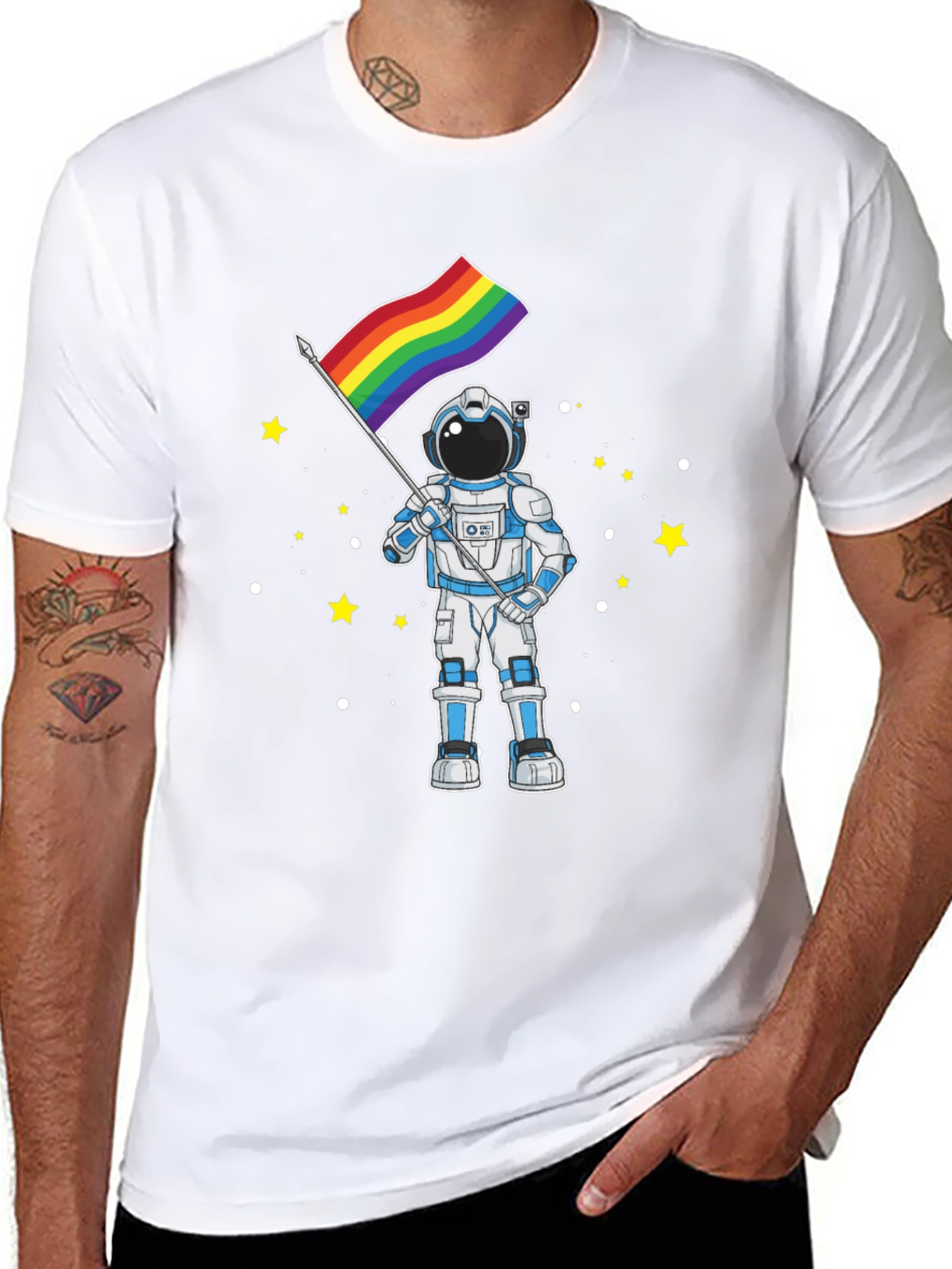 LGBTQ+ Astronaut Pride T-Shirt
