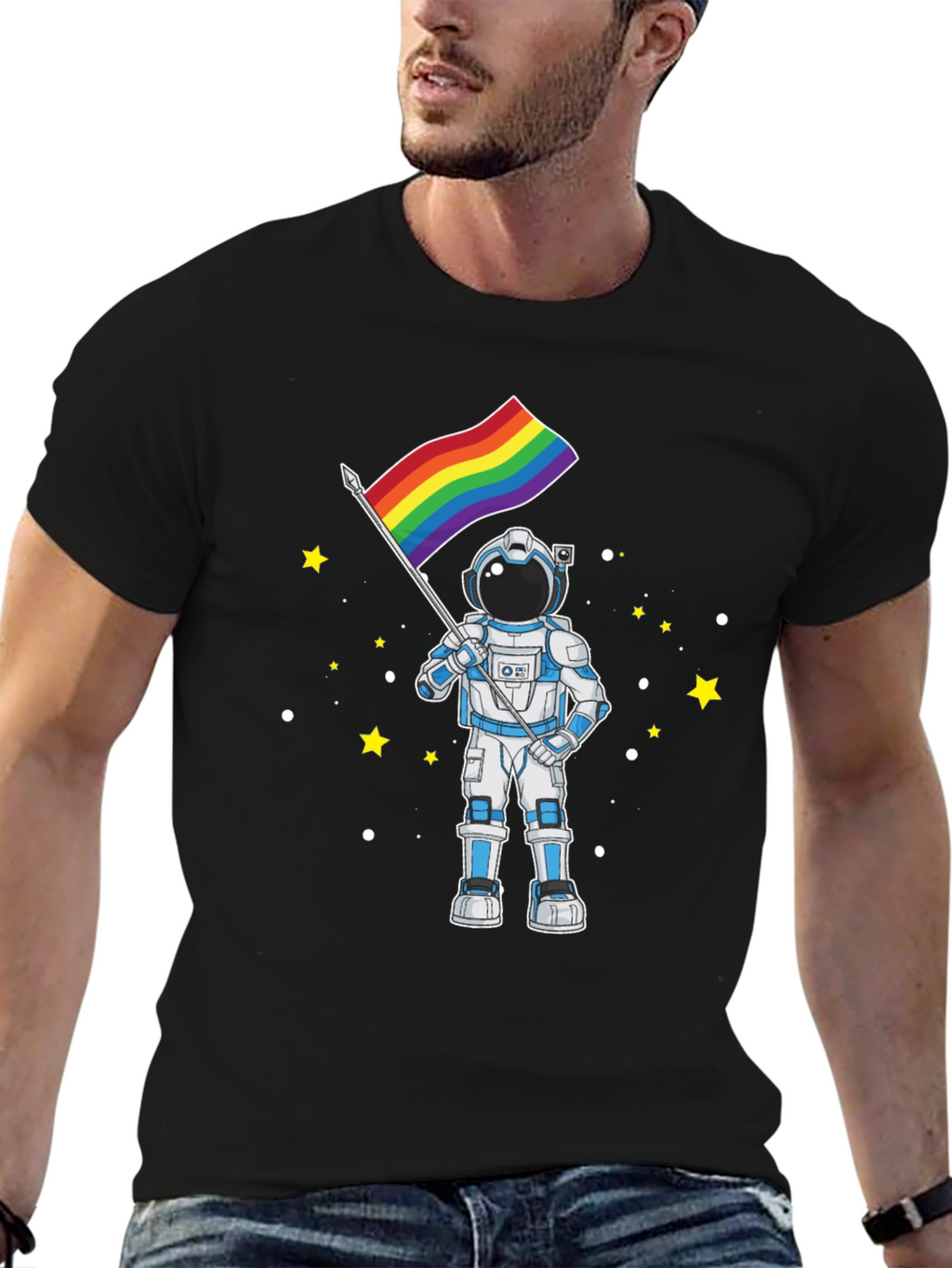 LGBTQ+ Astronaut Pride T-Shirt