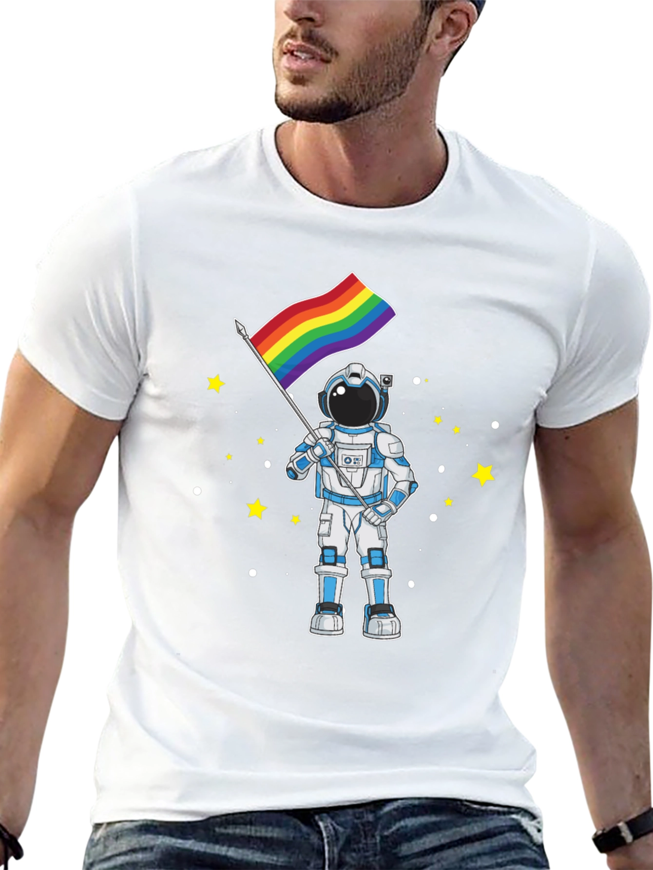 LGBTQ+ Astronaut Pride T-Shirt