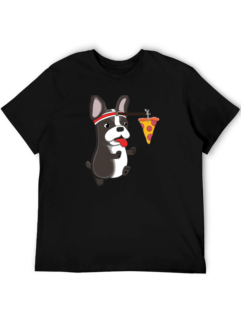 Dog Pizza Humor Graphic Tee