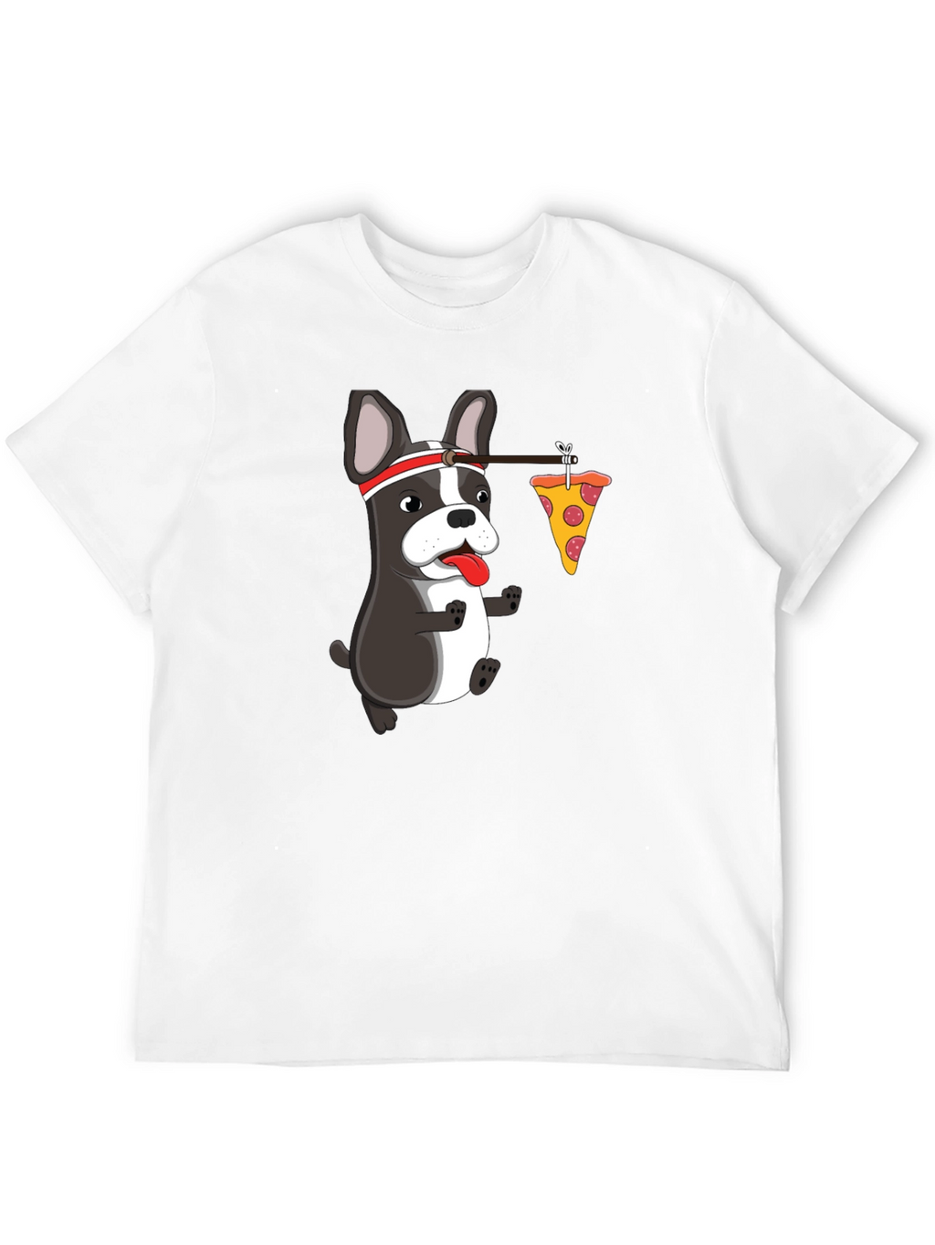 Dog Pizza Humor Graphic Tee