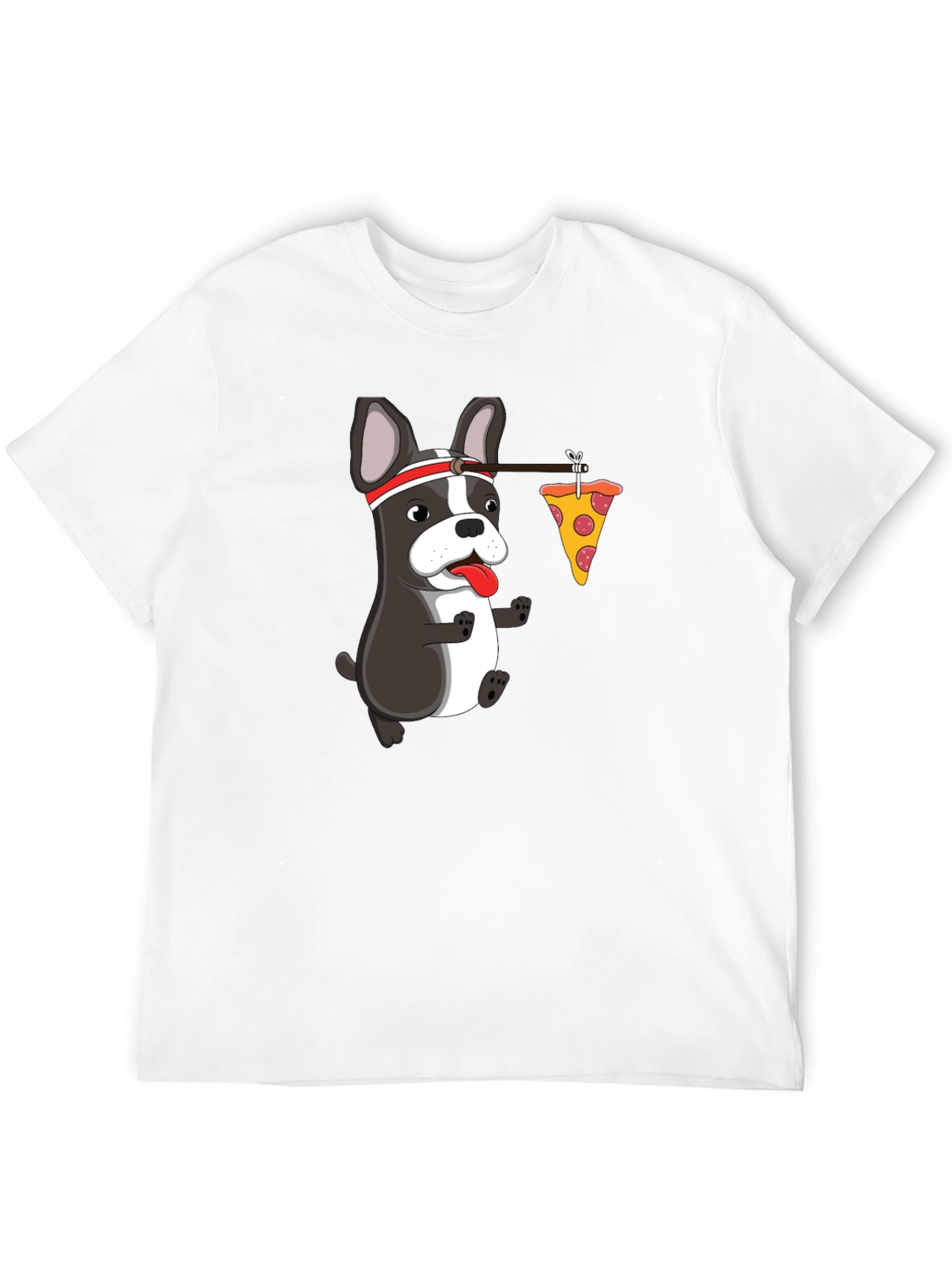 Dog Pizza Humor Graphic Tee