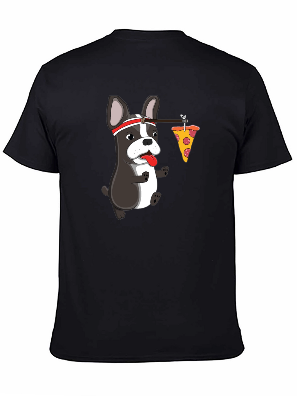 Dog Pizza Humor Graphic Tee