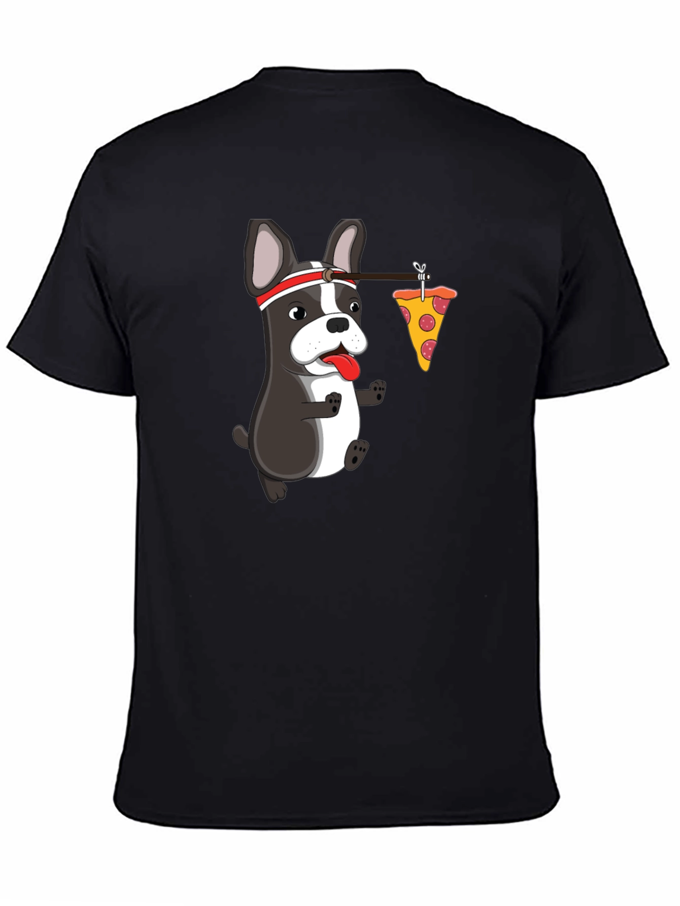 Dog Pizza Humor Graphic Tee
