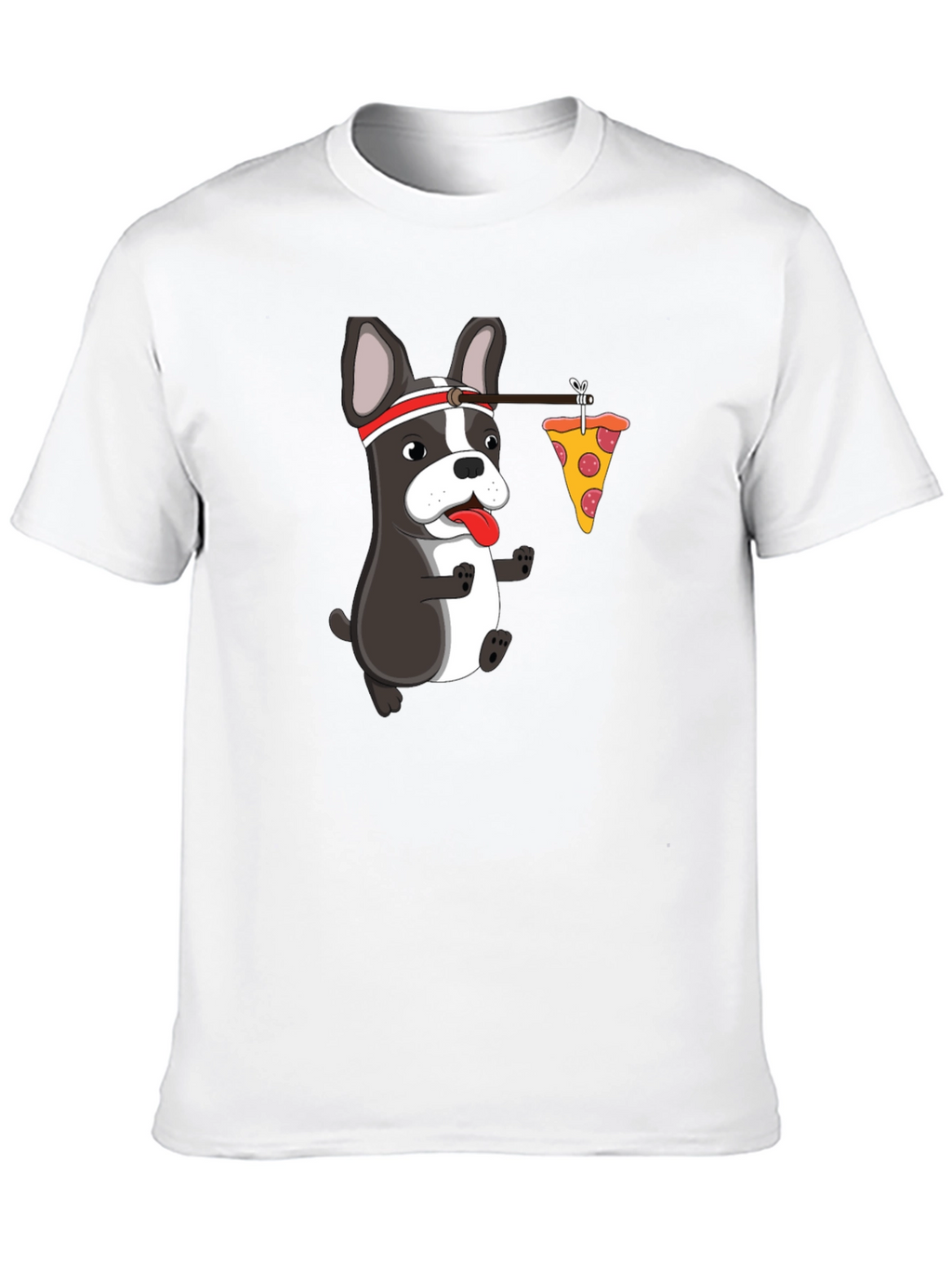 Dog Pizza Humor Graphic Tee