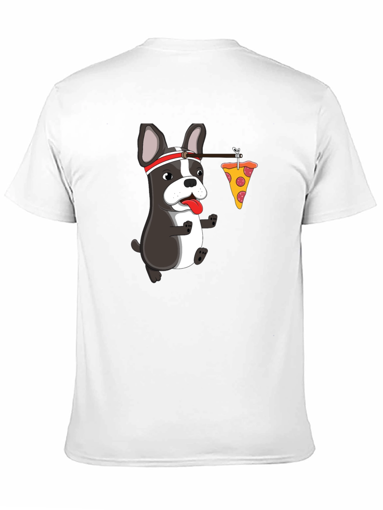 Dog Pizza Humor Graphic Tee