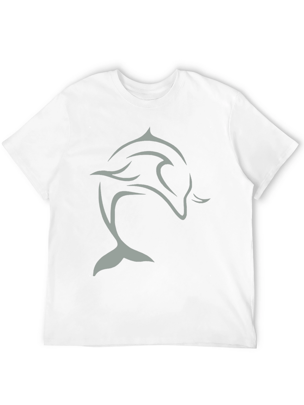Black Dolphin Graphic Tee - Stylish & Comfortable