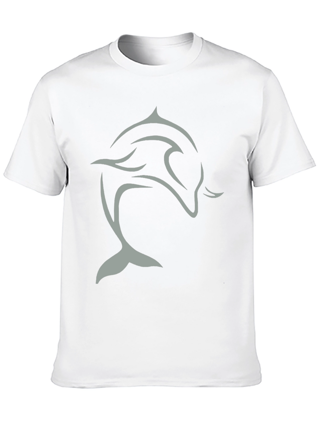 Black Dolphin Graphic Tee - Stylish & Comfortable