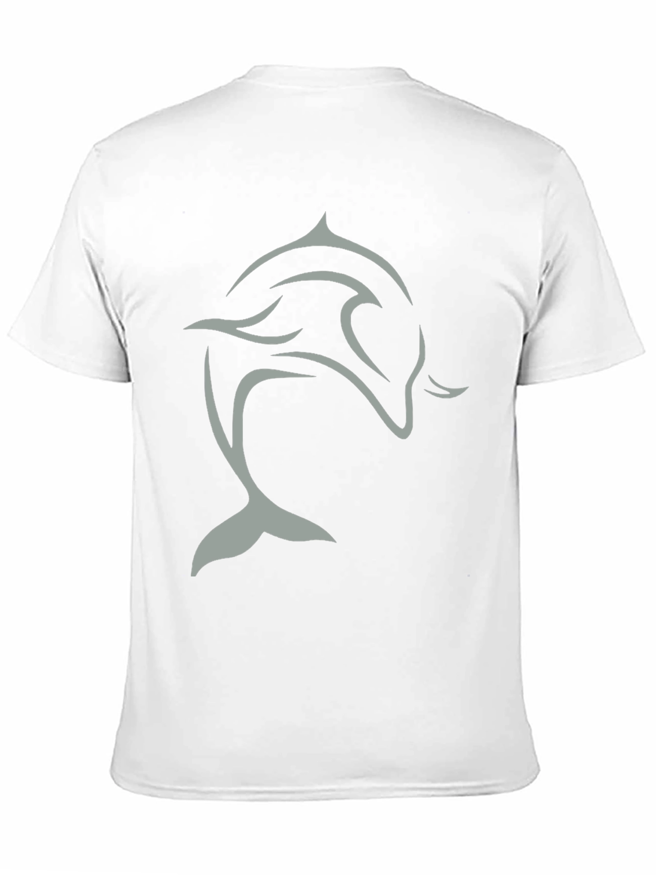 Black Dolphin Graphic Tee - Stylish & Comfortable