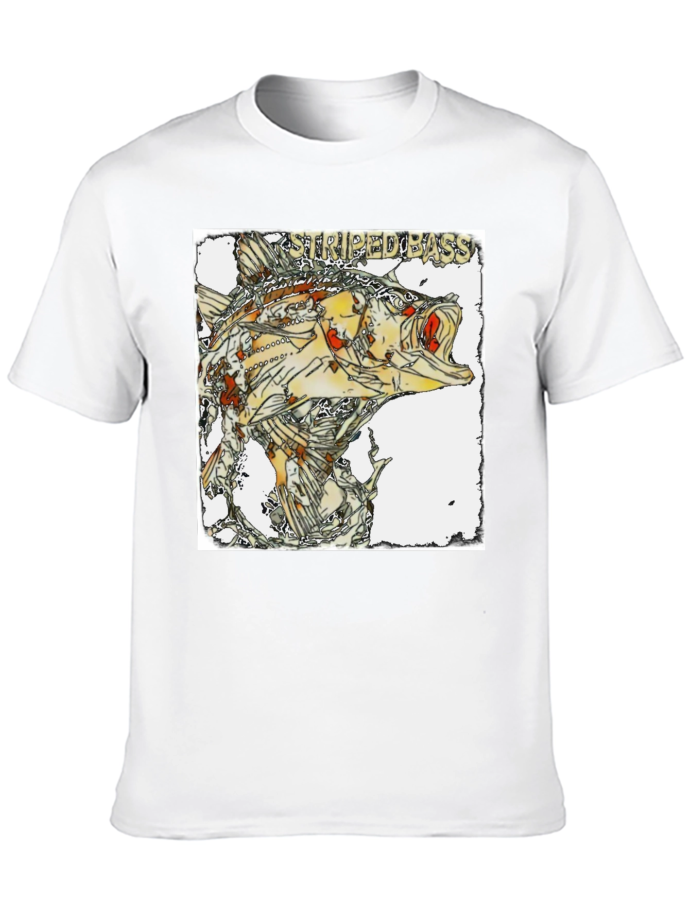 Striped Bass Graphic T-Shirt - Anglers Delight