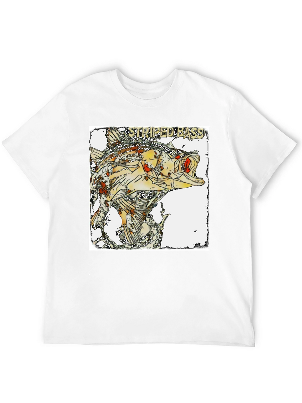Striped Bass Graphic T-Shirt - Anglers Delight