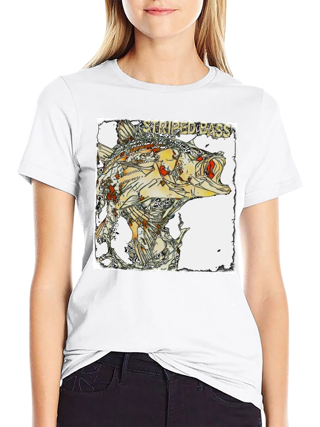 Striped Bass Graphic T-Shirt - Anglers Delight