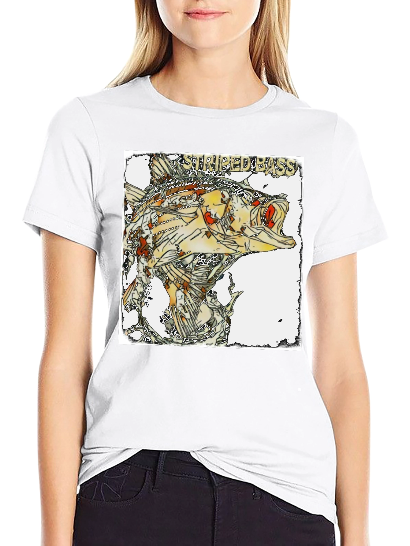 Striped Bass Graphic T-Shirt - Anglers Delight