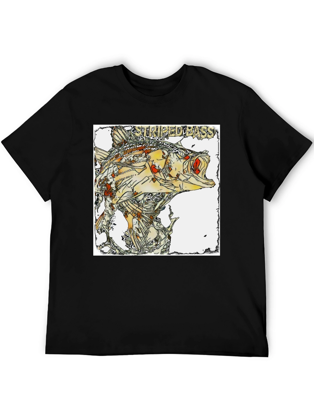 Striped Bass Graphic T-Shirt - Anglers Delight