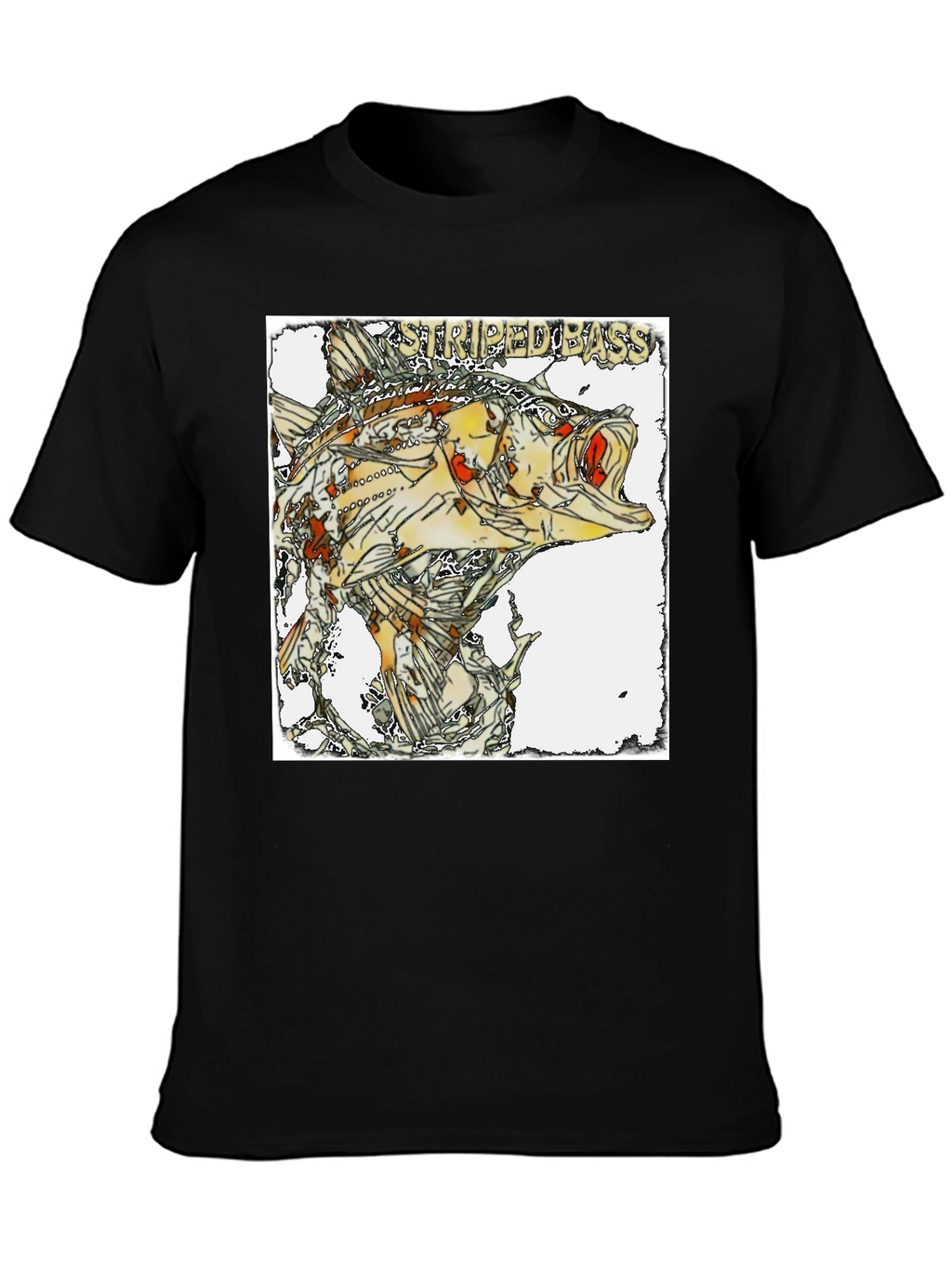 Striped Bass Graphic T-Shirt - Anglers Delight