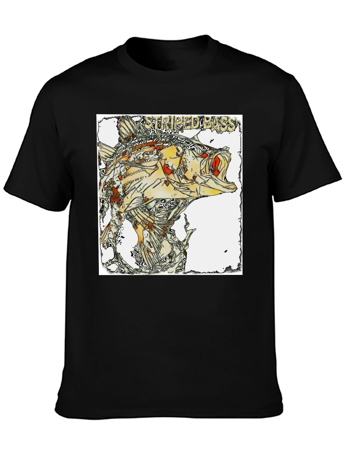 Striped Bass Graphic T-Shirt - Anglers Delight