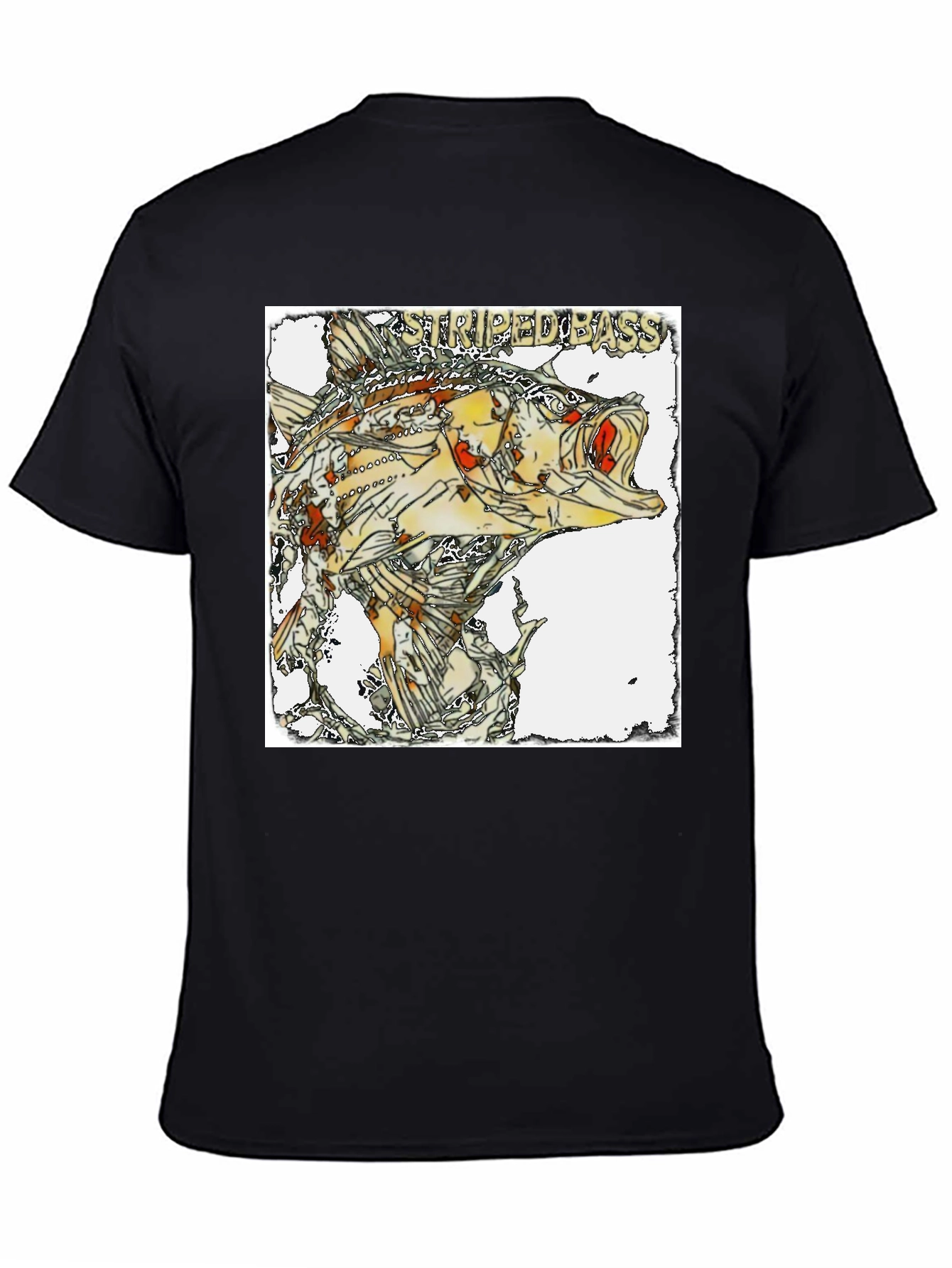 Striped Bass Graphic T-Shirt - Anglers Delight