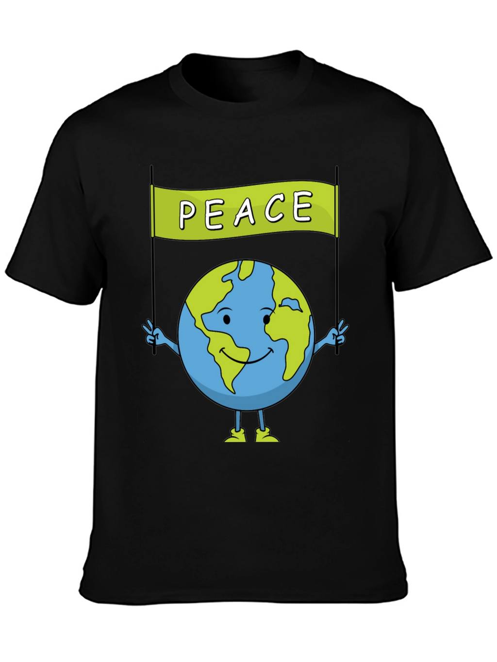 Peace Earth Graphic T-Shirt - Global Harmony Tee
