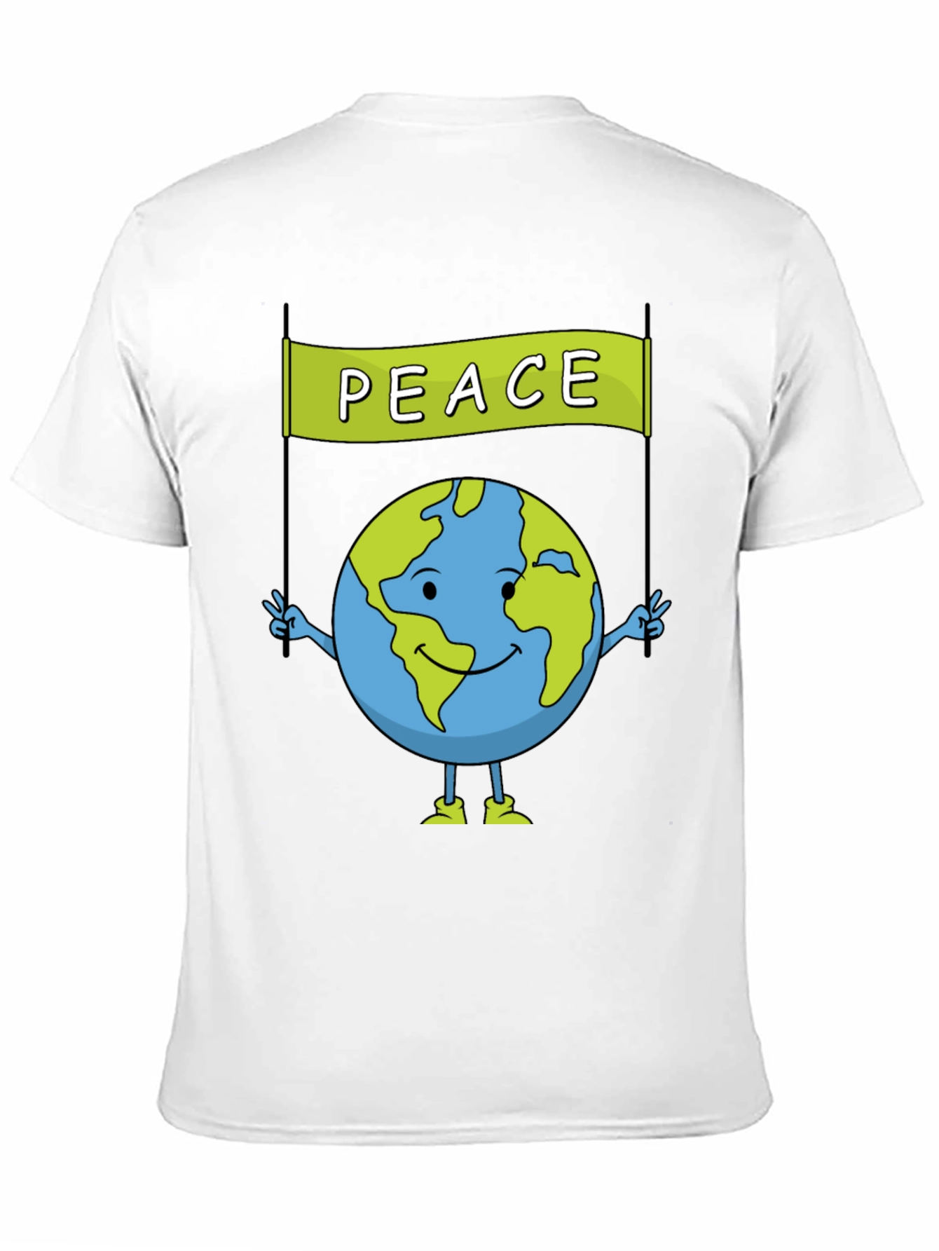 Peace Earth Graphic T-Shirt - Global Harmony Tee
