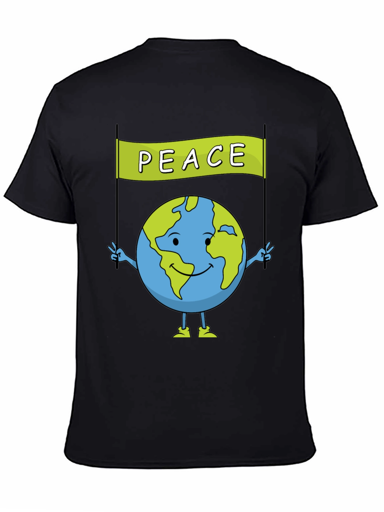 Peace Earth Graphic T-Shirt - Global Harmony Tee