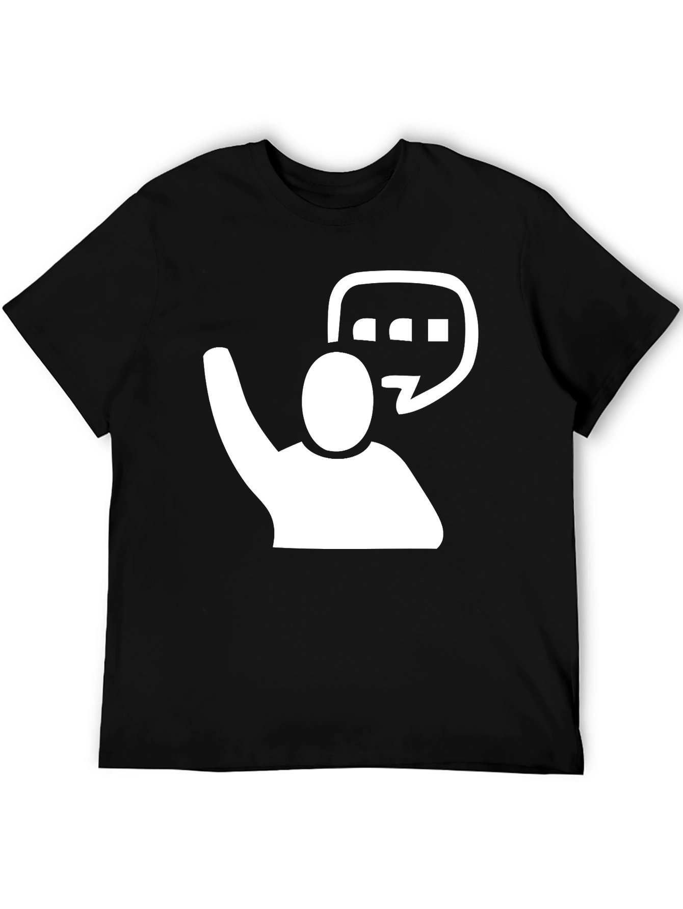 Raise Your Hand T-Shirt - Black