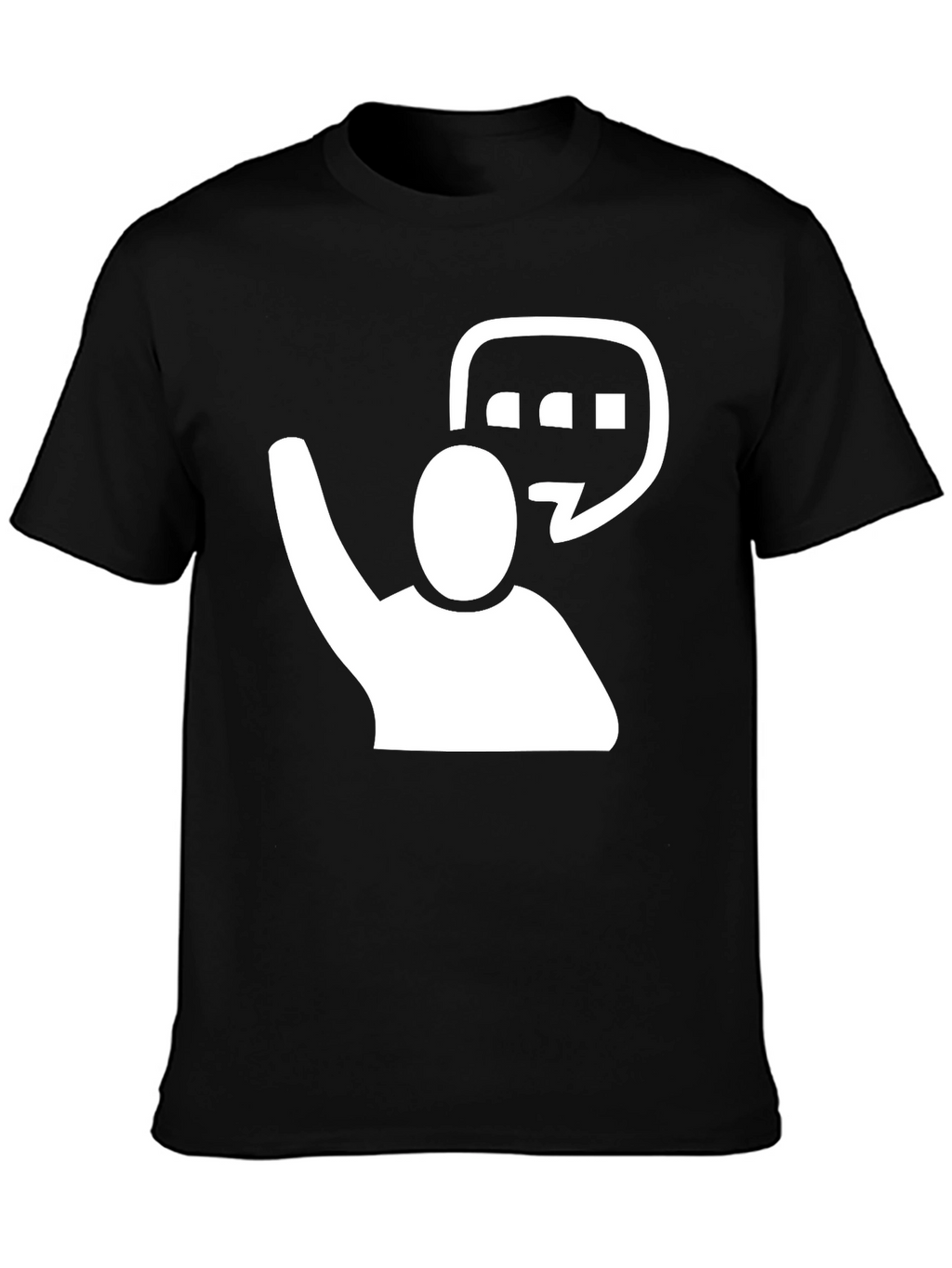 Raise Your Hand T-Shirt - Black