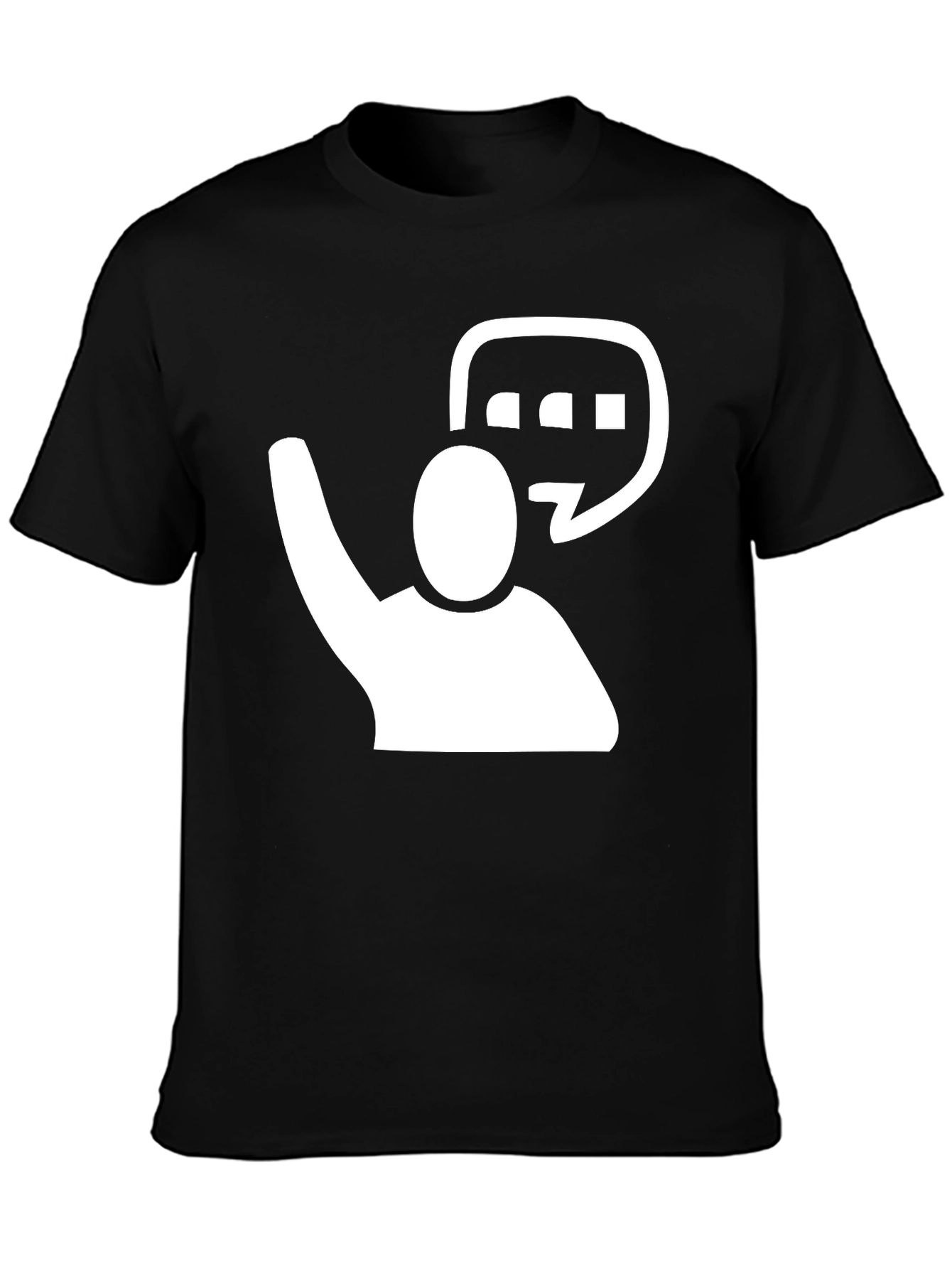 Raise Your Hand T-Shirt - Black