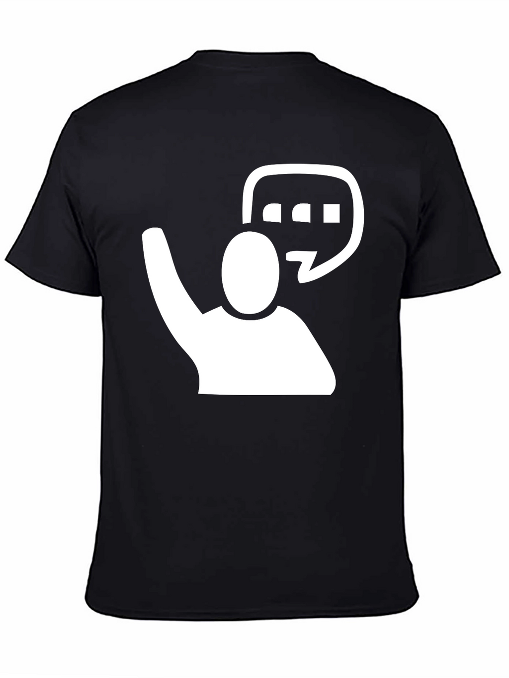 Raise Your Hand T-Shirt - Black
