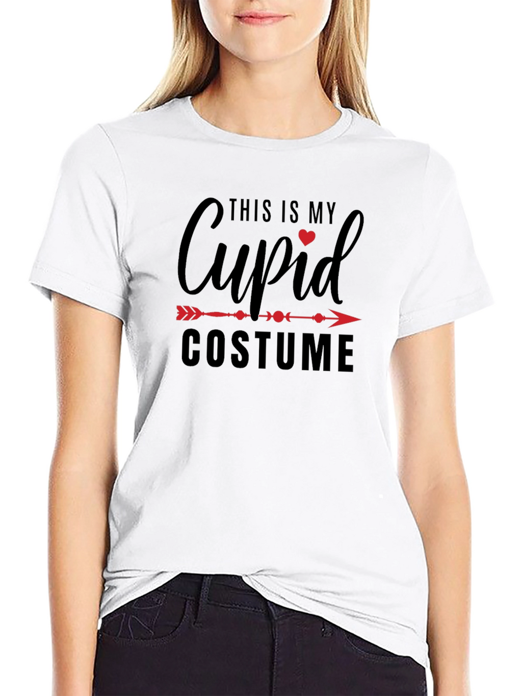 Funny Cupid Costume T-Shirt Valentines Day Tee