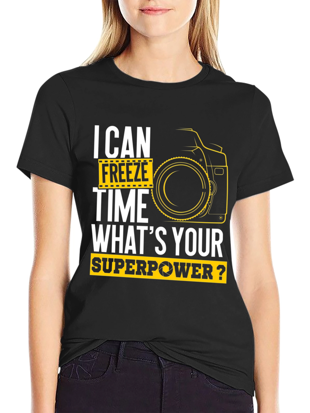 I Can Freeze Time Photographer T-Shirt