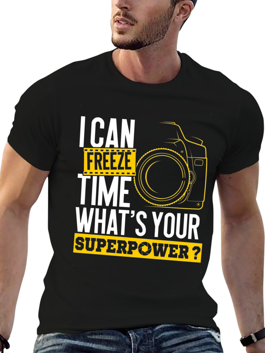 I Can Freeze Time Photographer T-Shirt