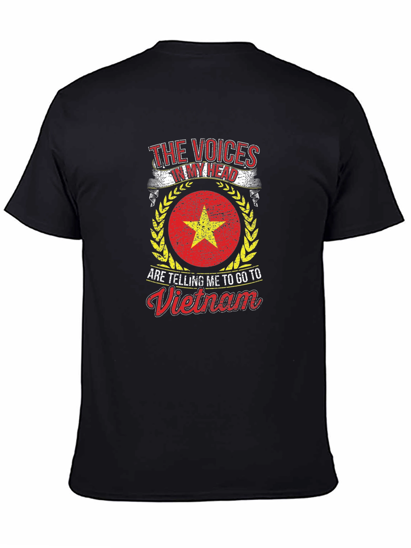 Vietnam Flag T-Shirt - Voices in My Head