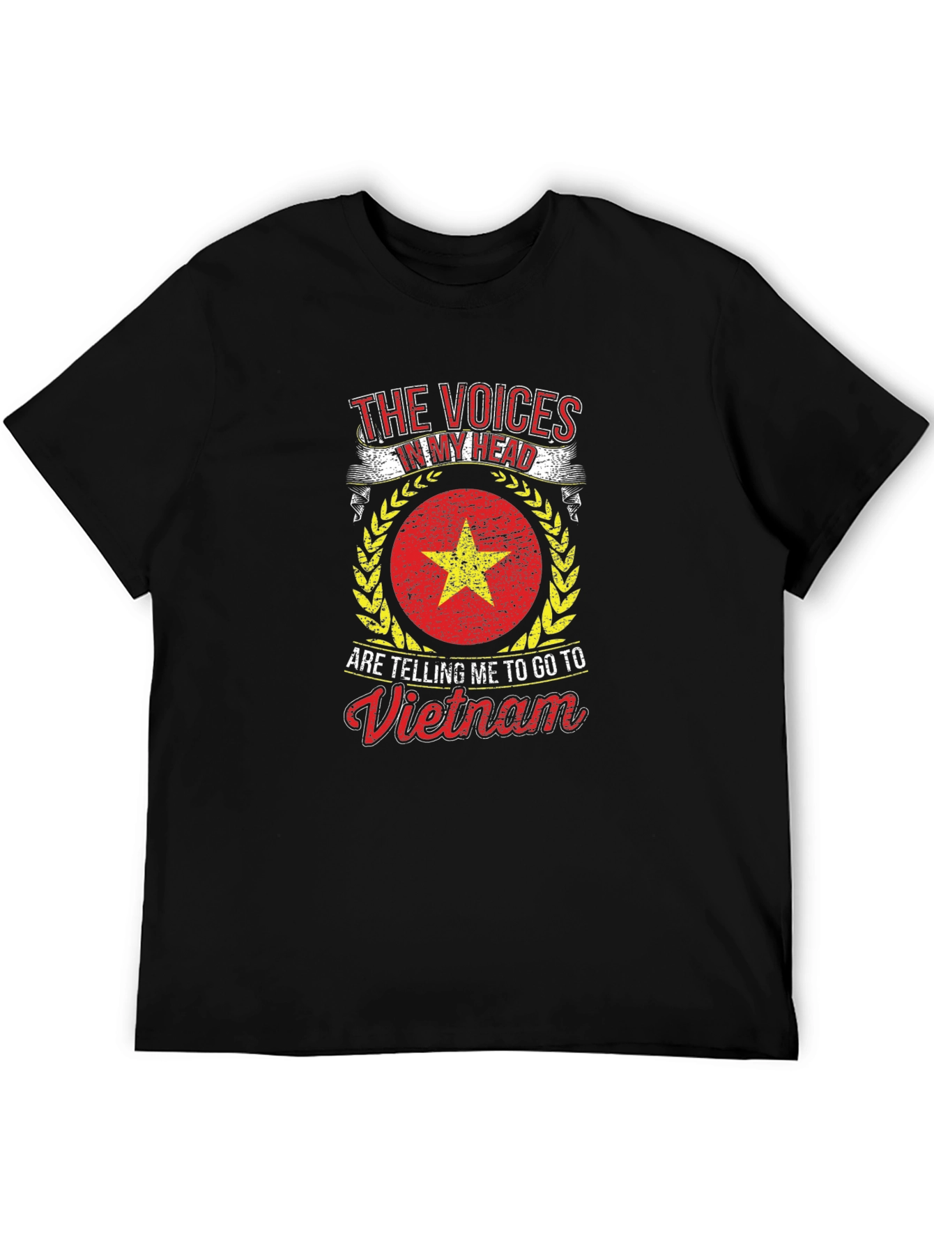Vietnam Flag T-Shirt - Voices in My Head