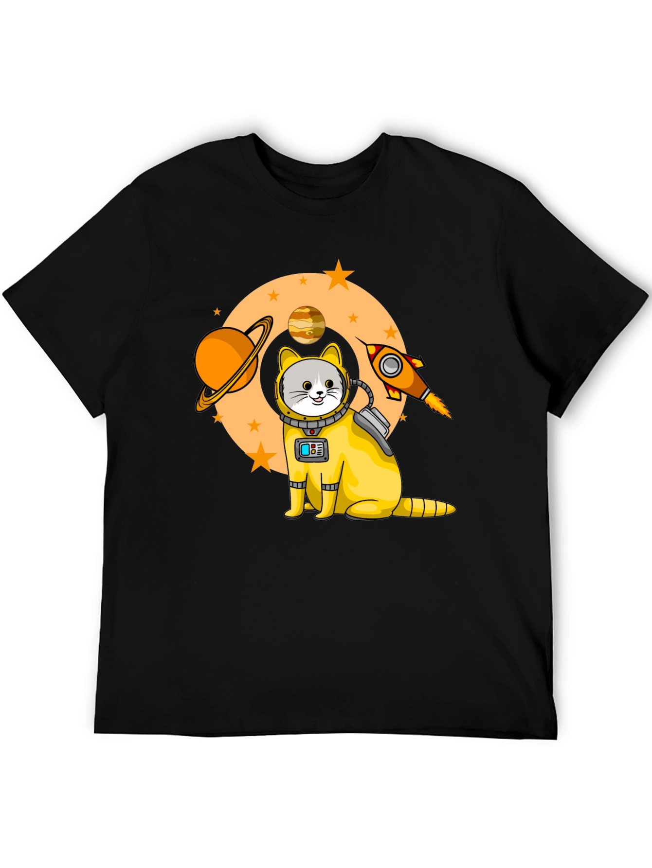 Astronaut Cat T-Shirt - Space Explorer Tee