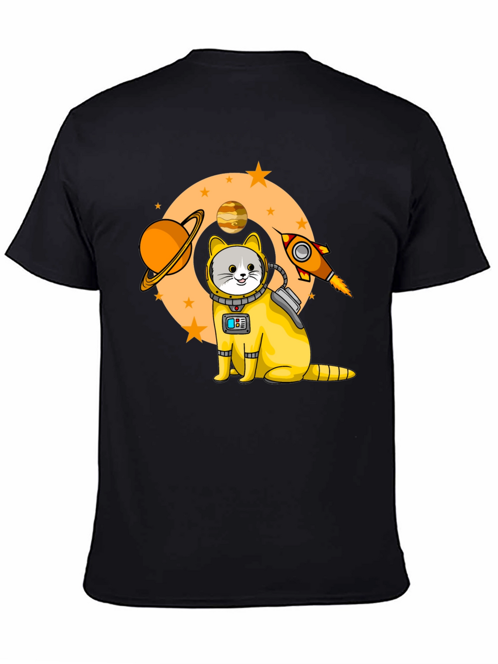 Astronaut Cat T-Shirt - Space Explorer Tee
