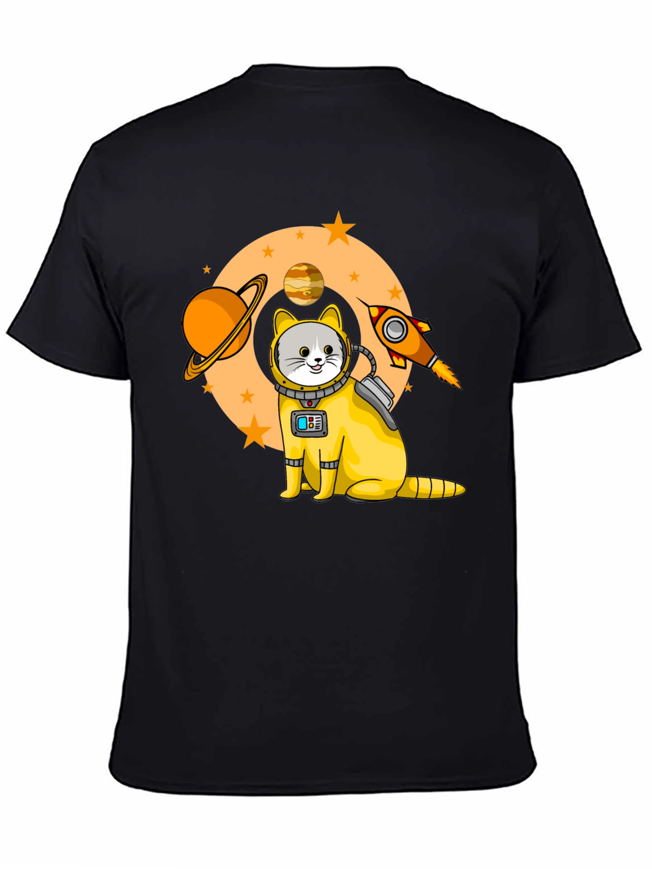 Astronaut Cat T-Shirt - Space Explorer Tee