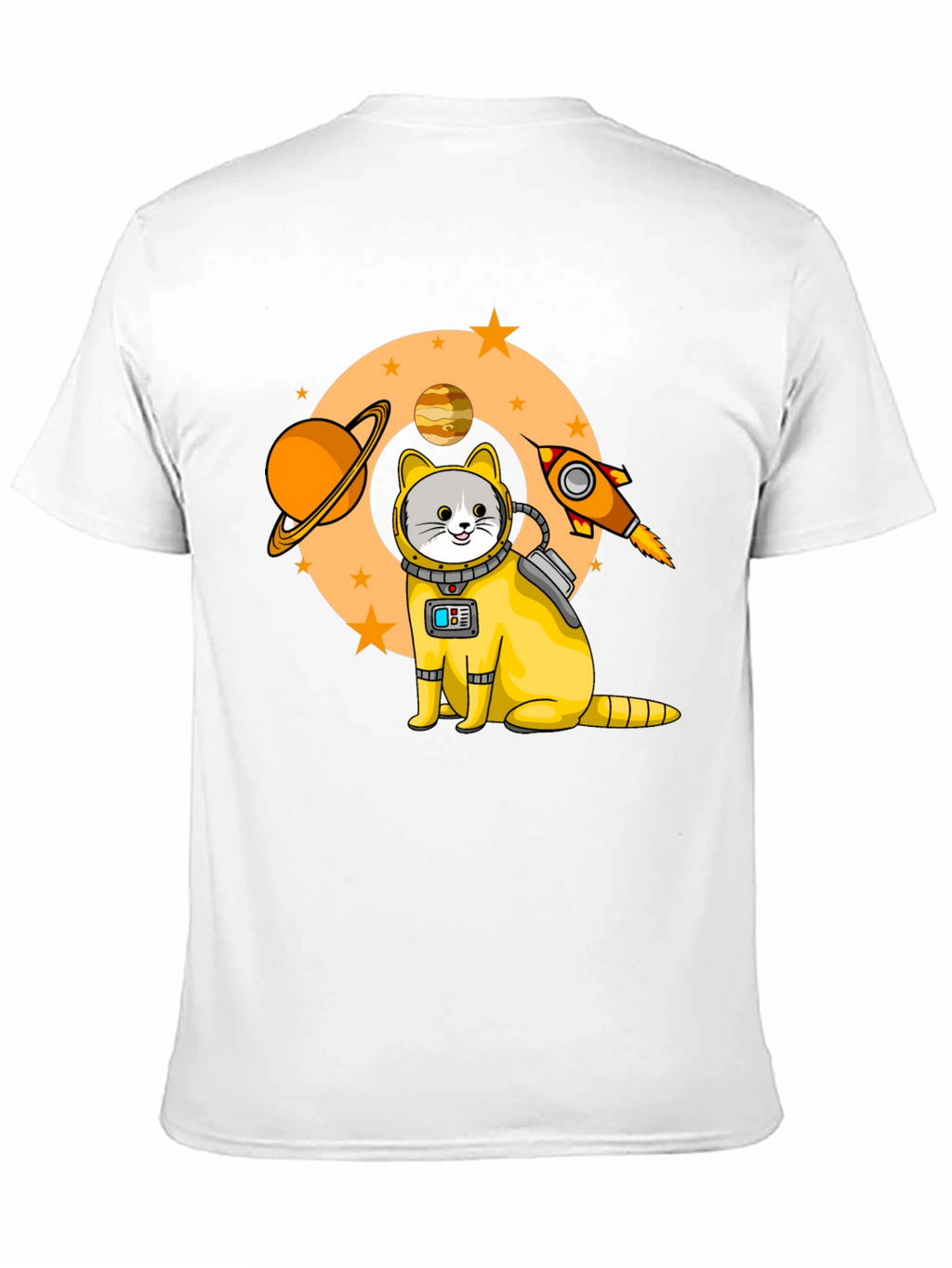 Astronaut Cat T-Shirt - Space Explorer Tee