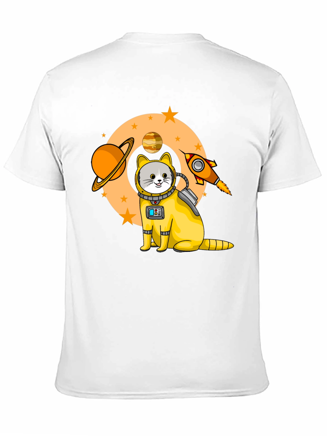 Astronaut Cat T-Shirt - Space Explorer Tee